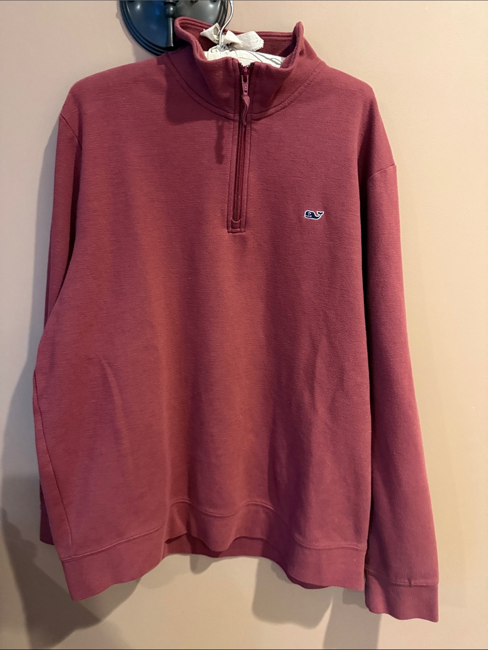 Vineyard Vines Men's Half-Zip Pullover - Rosewood